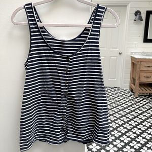 Old Navy Button Up Tank Size Small